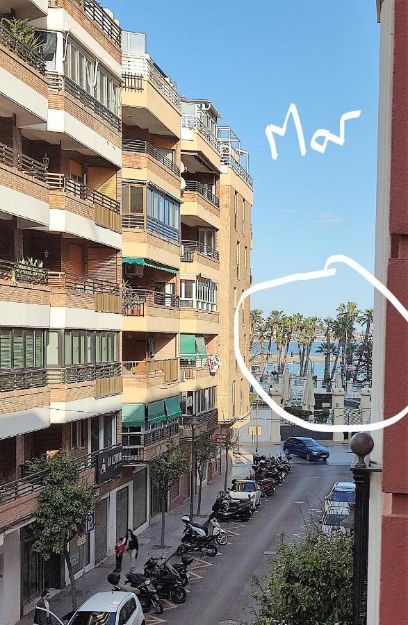 Malagueta Beach & Muelle1 & Centre Con Parking Privado Málaga Eksteriør bilde